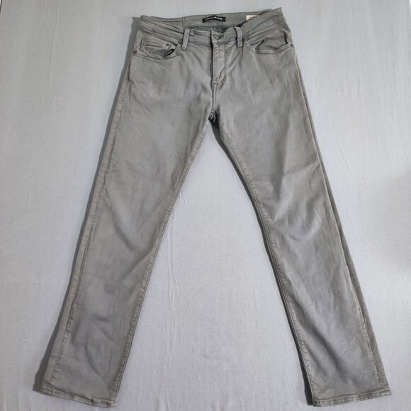 Mavi Jeans men's size 33/32 light grey Marcus slim straight leg - Picture 1 of 15